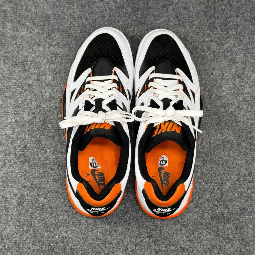 Nike Air Cross Trainer 3 Low Shoes Men 11.5 Starfish White Black Orange Athletic